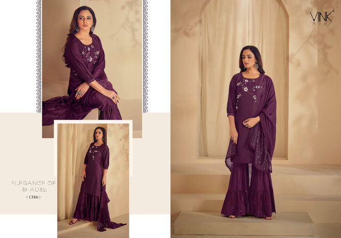 Violin 2 By Vink Readymade Sharara Suits Catalog